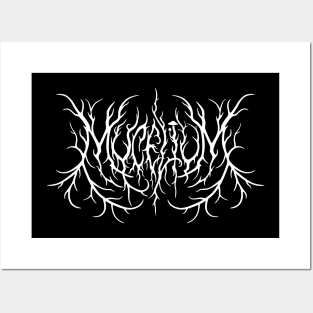 Mycelium - Metal Style Posters and Art